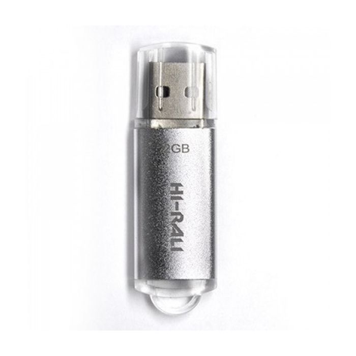 USB флеш накопитель Hi-Rali 2GB Rocket Series Silver USB 2.0 (HI-2GBRKTSL)