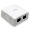 Комп'ютерна розетка Cablexpert RJ45x2 FTP, cat.6 (NCAC-2F6-01)
