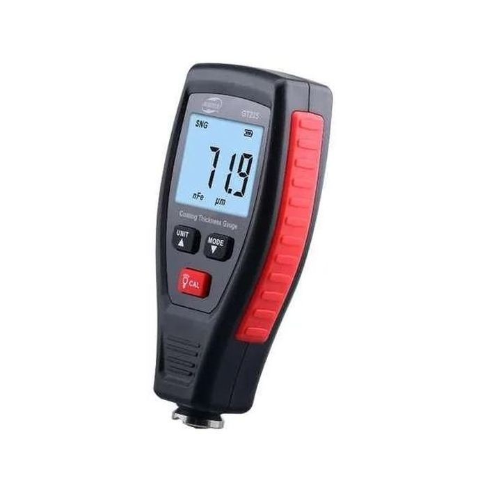 Товщиномір Protester професійний електронний LCD-дисплей Fe/nFe, 0-1800мкм (GT235) зображення 3