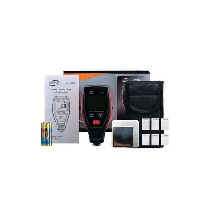 Товщиномір Protester професійний електронний LCD-дисплей Fe/nFe, 0-1800мкм (GT235) зображення 5