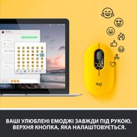Мишка Logitech POP Mouse Bluetooth Blast Yellow (910-006546) зображення 3