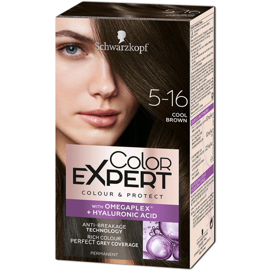 Фарба для волосся Color Expert 8-16 Світло-Русявий Попелястий 142.5 мл (4015100446906)