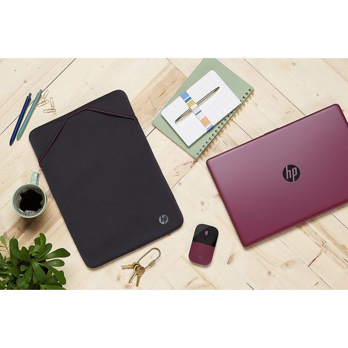 Чехол для ноутбука HP 15.6" Reversible Protective Grey/Mauve Sleeve (2F1W8AA) изображение 2