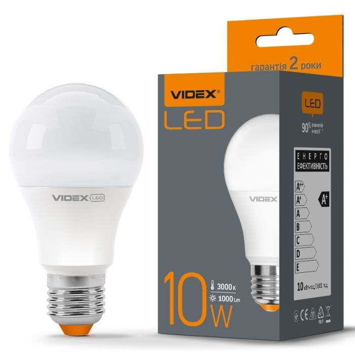 Лампочка Videx LED A60e 10W E27 3000K (VL-A60e-10273) зображення 3