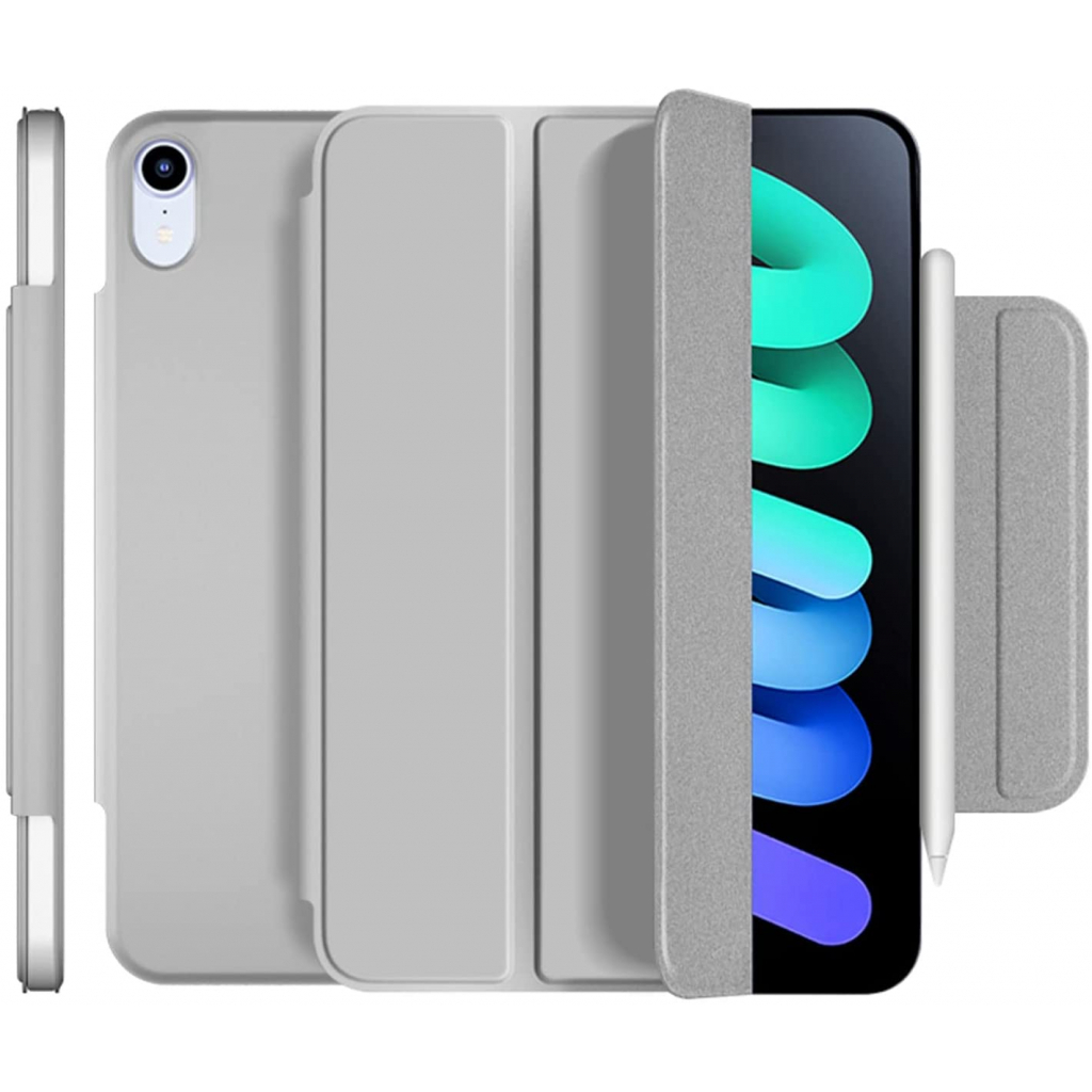 Чехол для планшета BeCover Magnetic Buckle Apple iPad mini 6 2021 Gray (706827) изображение 2