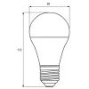 Лампочка Eurolamp LED А60 10W E27 4000K 220V (LED-A60-10274(P)) зображення 4