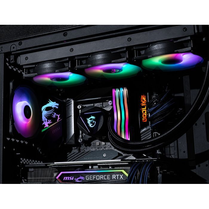 Система жидкостного охлаждения MSI MAG CoreLiquid 360R V2 изображение 5