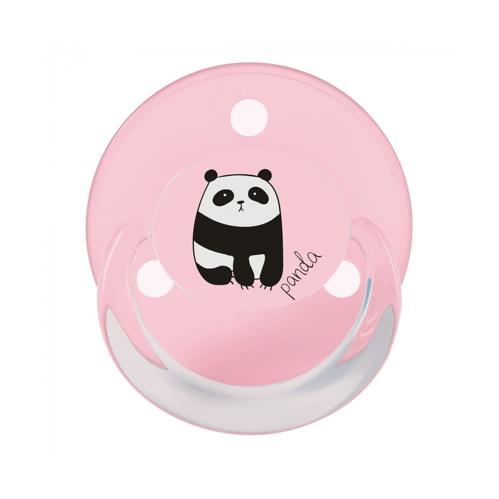 Пустушка Baby-Nova Turtle&Panda Uni 0-24 міс. рожева/бузкова, 2 шт. (3962097) зображення 2