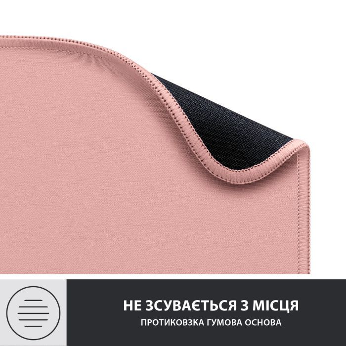 Килимок для мишки Logitech Mouse Pad Studio Series Graphite (956-000049) зображення 7