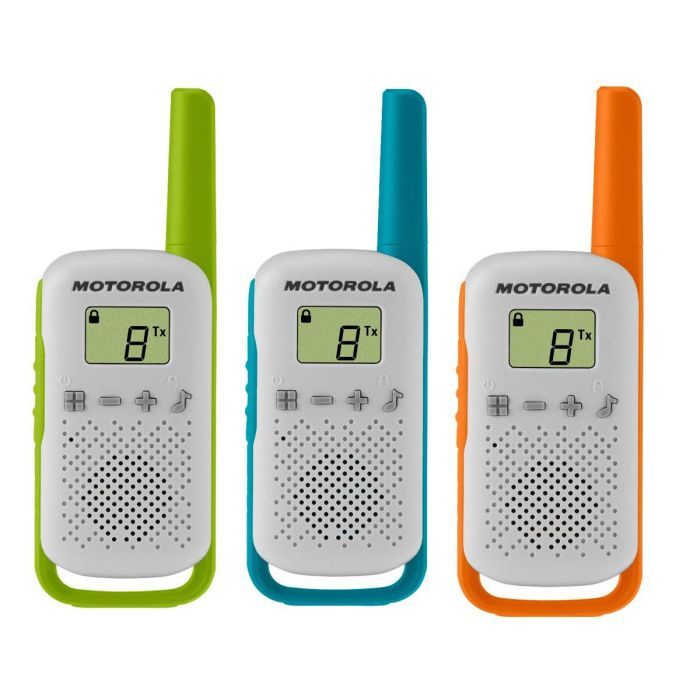 Портативная рация Motorola TALKABOUT T42 Triple Pack (B4P00811MDKMAW) изображение 2