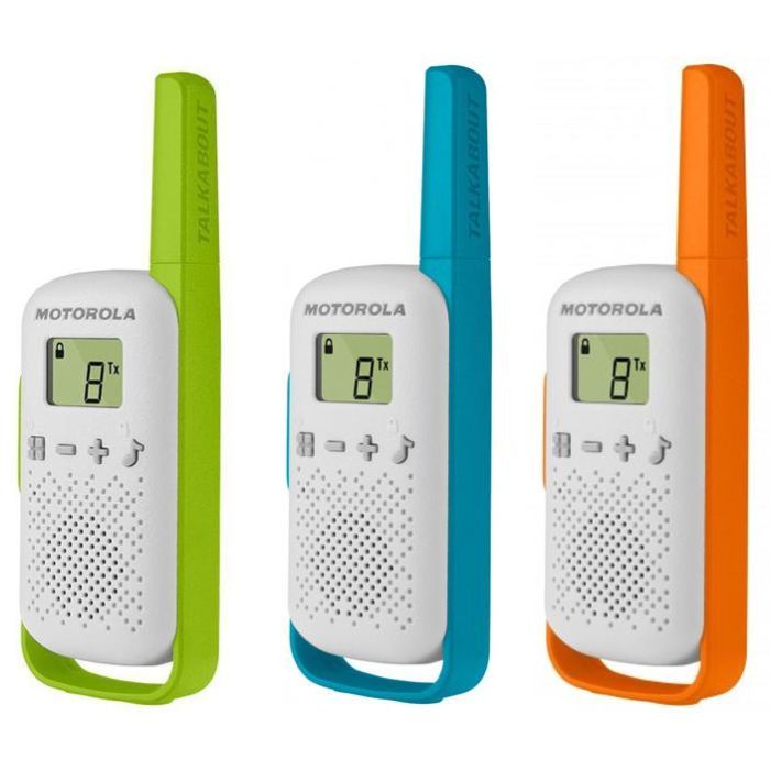 Портативная рация Motorola TALKABOUT T42 Triple Pack (B4P00811MDKMAW) изображение 3