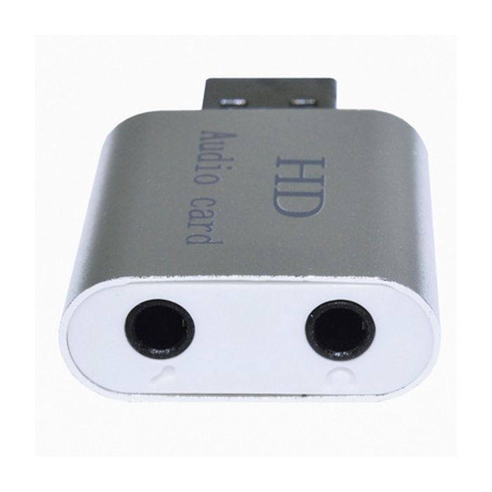 Звуковая плата Dynamode USB-SOUND7-ALU silver изображение 2