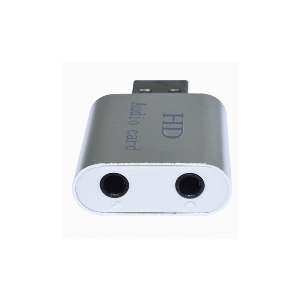 Звукова плата Dynamode USB-SOUND7-ALU silver зображення 2