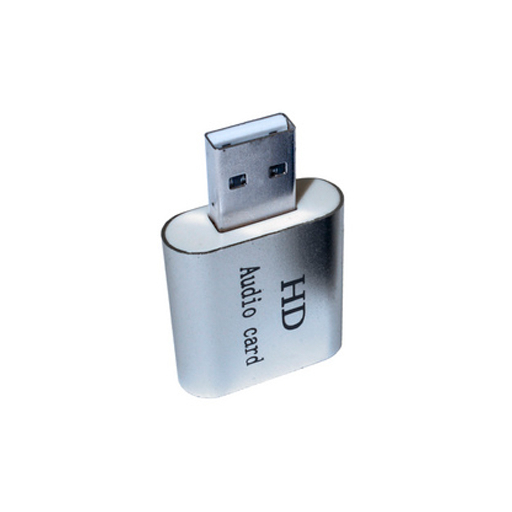 Звукова плата Dynamode USB-SOUND7-ALU silver зображення 4
