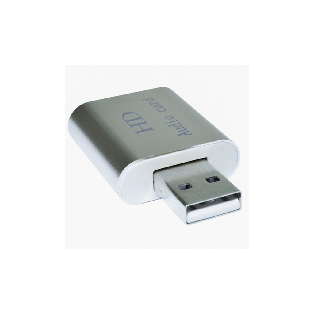Звукова плата Dynamode USB-SOUND7-ALU silver зображення 5