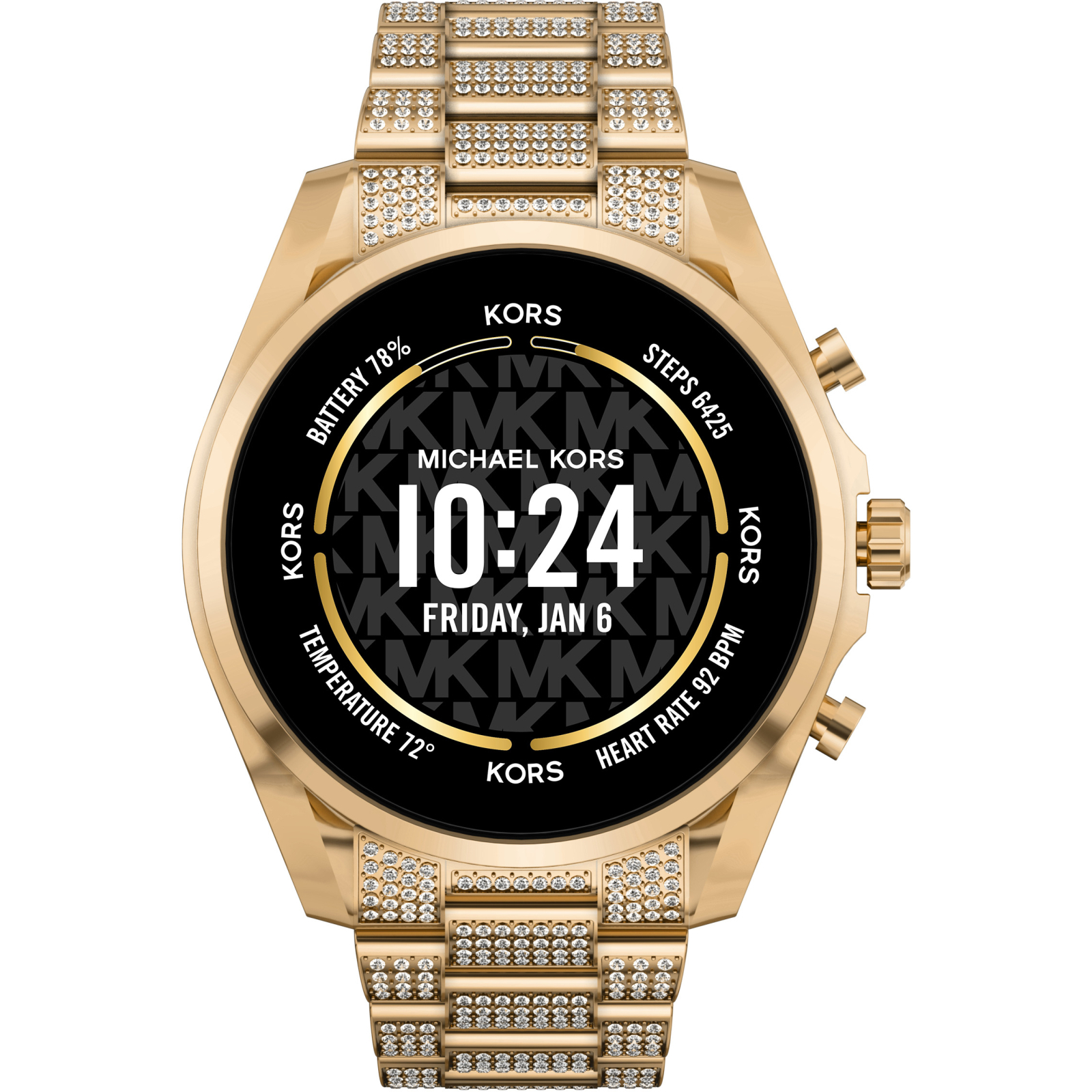 Смарт-часы Michael Kors GEN 6 BRADSHAW Gold-Tone Stainless Steel (MKT5136) изображение 5