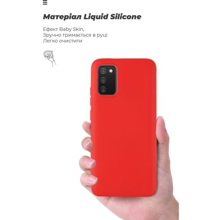 Чехол для мобильного телефона Armorstandart ICON Case для Samsung A02s (A025) Red (ARM61762) изображение 7
