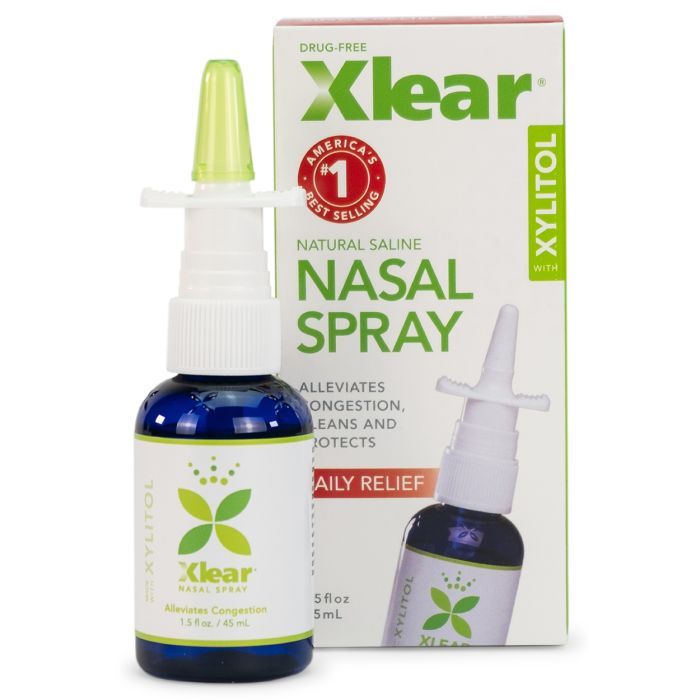 Минералы Xlear Натуральный солевой назальный спрей с ксилитом 45 мл (700596100022) изображение 2