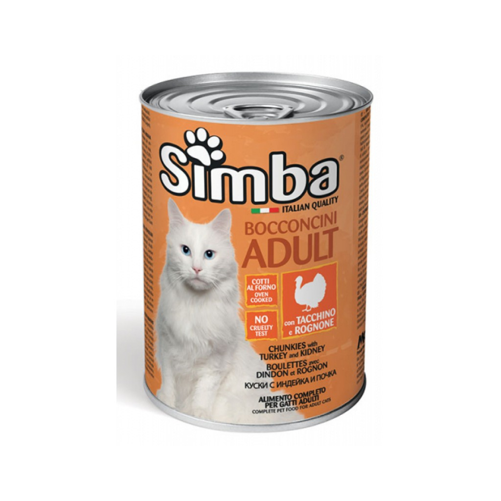 Консерви для котів Simba Cat Wet індичка 415 г (8009470009522)