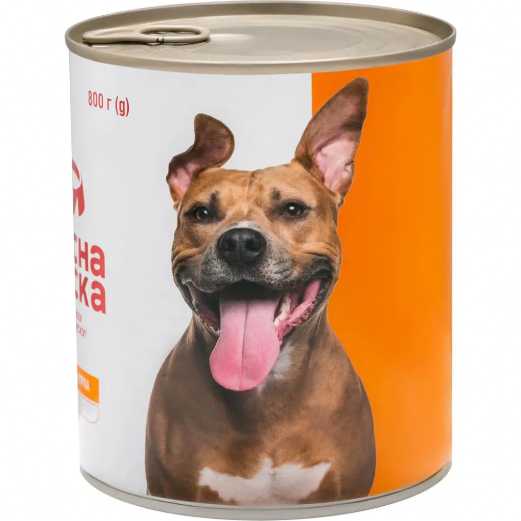 Консервы для собак М'ясна Миска паштет с курицей 800 г (4820255190334) изображение 2