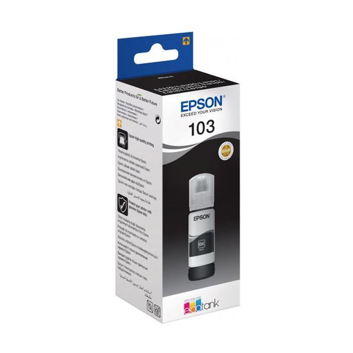 Контейнер с чернилами Epson 103 Black (C13T00S14A)