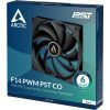 Кулер для корпуса Arctic F14 PWM PST CO (ACFAN00220A) изображение 4