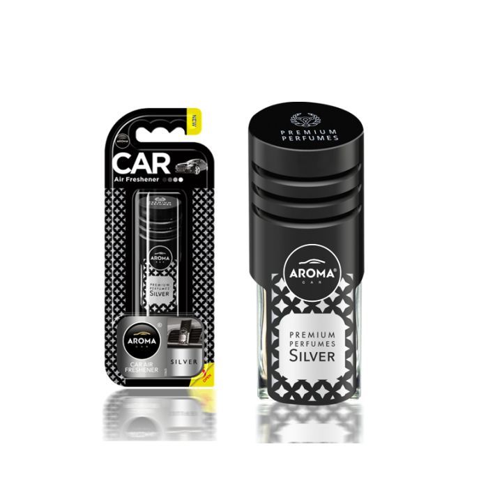 Ароматизатор для автомобіля Aroma Car Prestige Vent - Silver (832034)