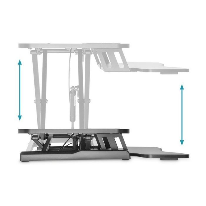 Столик для ноутбука Digitus Ergonomic Workspace Riser, 11-46cm, black (DA-90380-1) изображение 11