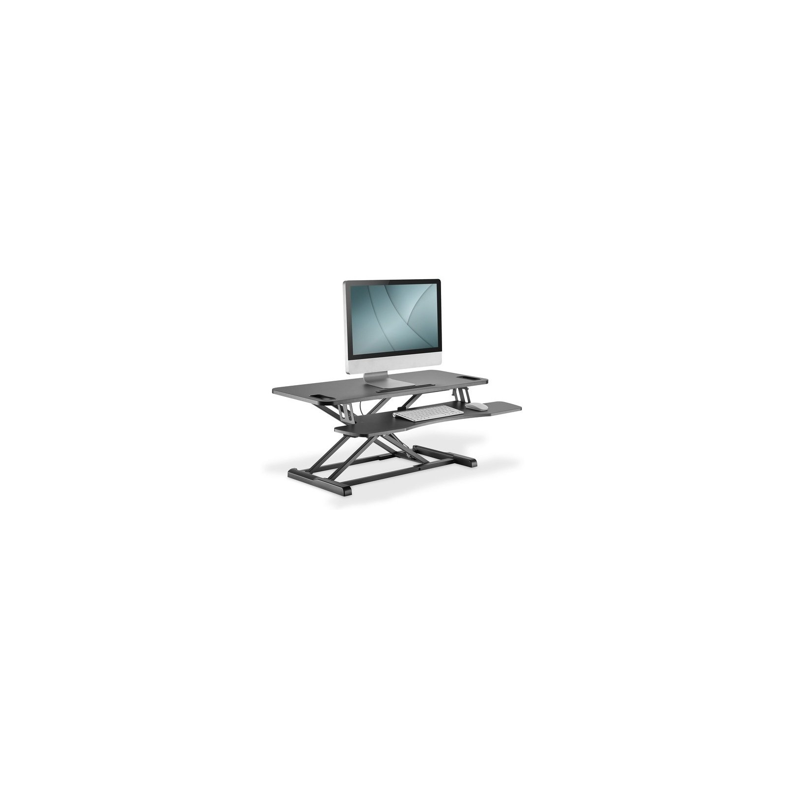 Столик для ноутбука Digitus Ergonomic Workspace Riser, 11-46cm, black (DA-90380-1) зображення 3