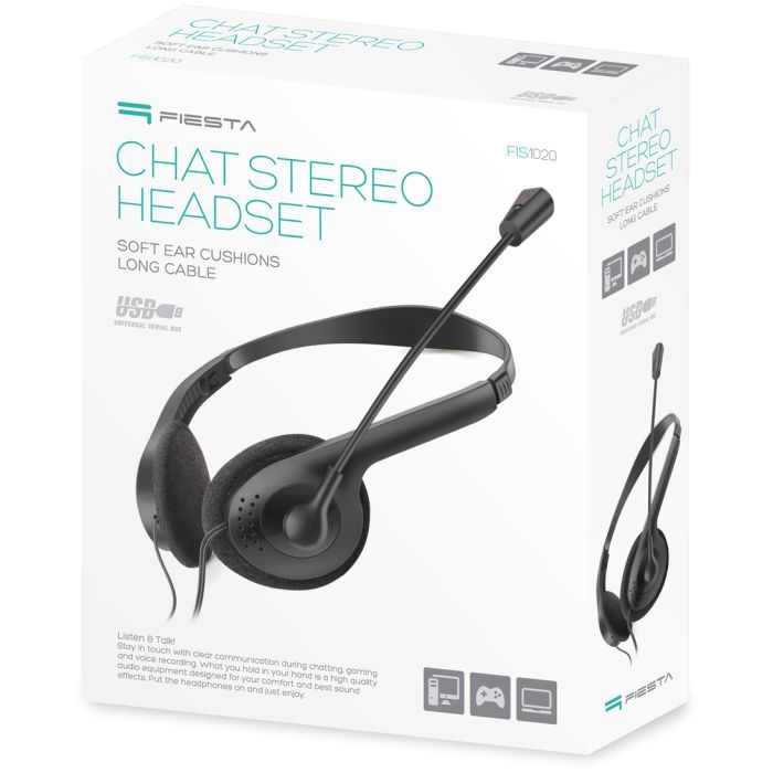 Наушники Fiesta Mic FIS1020 Stereo USB (FIS1020) изображение 7