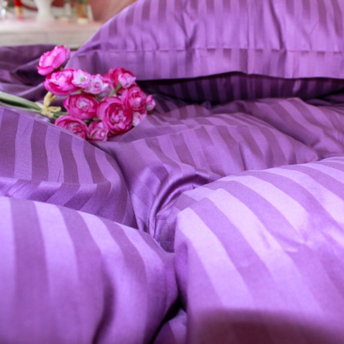 Постільна білизна MirSon Satin 30-0009 Purple 160х220 Сімейний (2200005250754) зображення 5