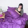 Постільна білизна MirSon Satin 30-0009 Purple 160х220 Сімейний (2200005250754) зображення 6