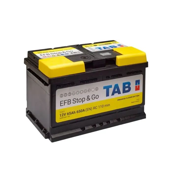 Аккумулятор автомобильный TAB 65 Ah/12V EFB Stop GO (212 860) изображение 2