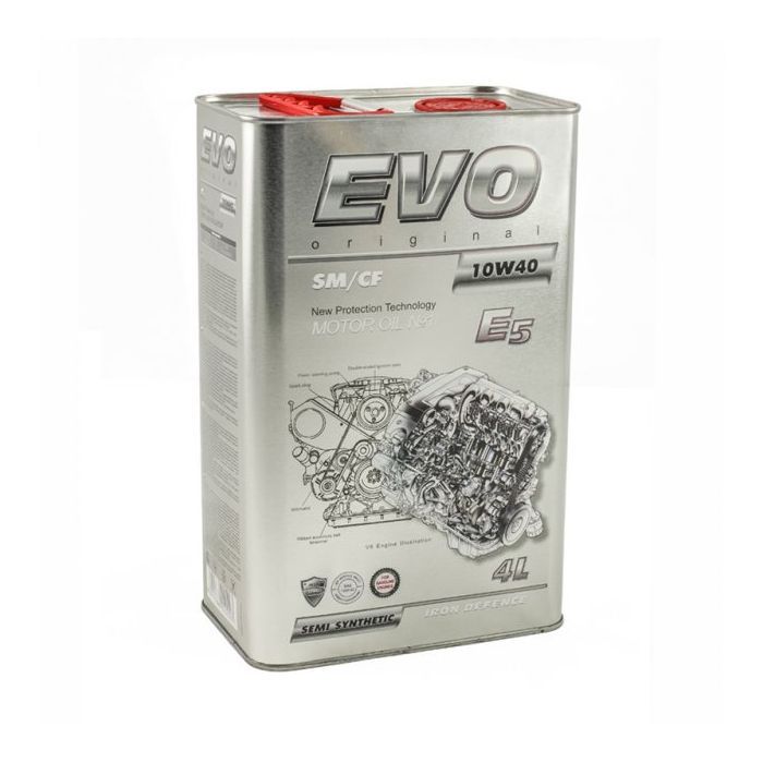 Моторное масло EVO E5 10W-40 SM/CF 1L (E5 1L 10W-40) изображение 3