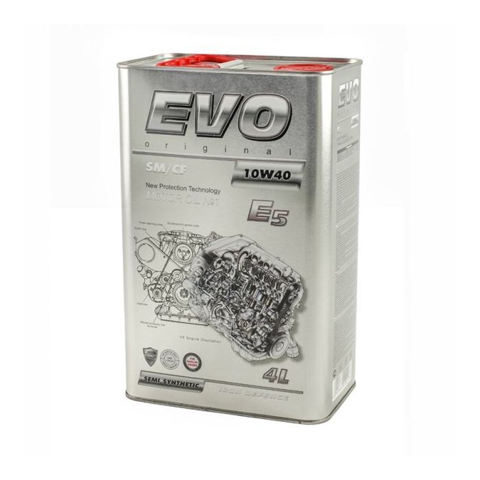 Моторное масло EVO E5 10W-40 SM/CF 1L (E5 1L 10W-40) изображение 4