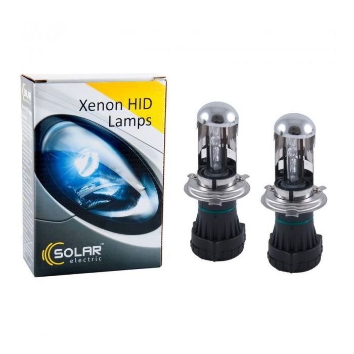 Автолампа SOLAR H4 bi-xenon 6000K,85V,35W P43t-38 (1460) зображення 2