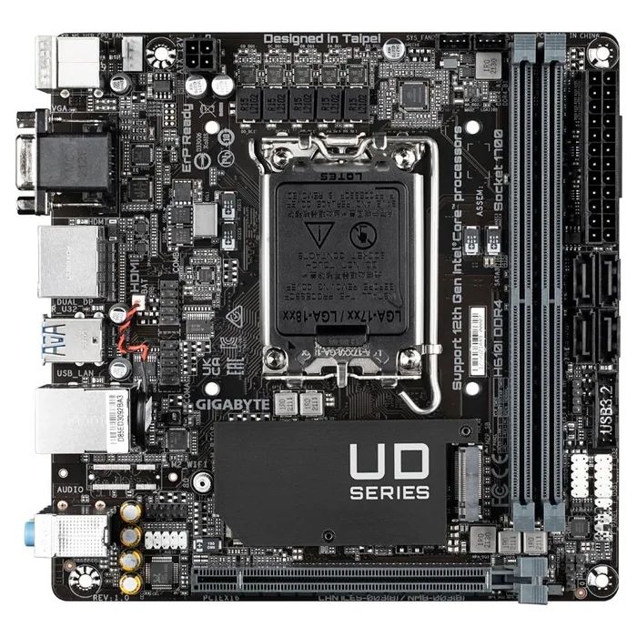 Материнская плата GIGABYTE H610I DDR4