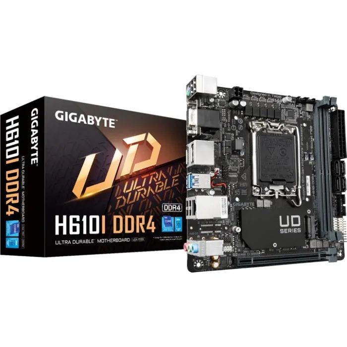 Материнская плата GIGABYTE H610I DDR4 изображение 2