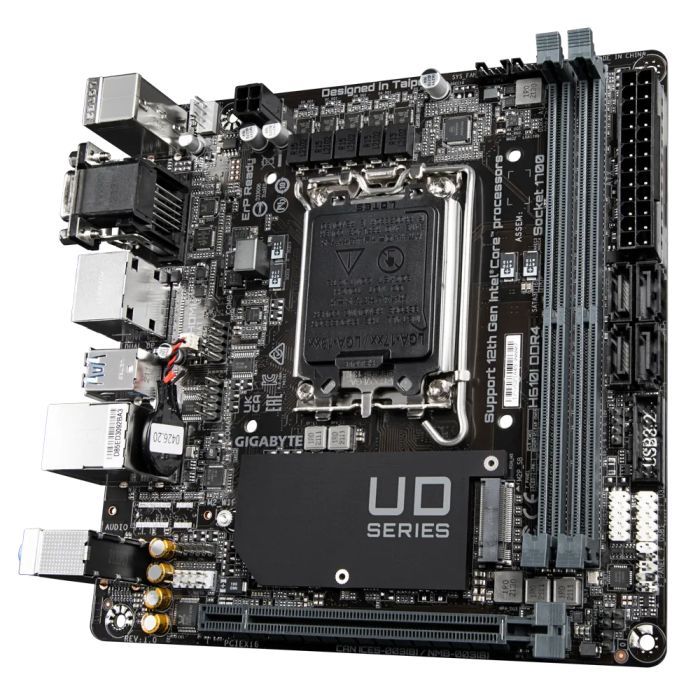 Материнская плата GIGABYTE H610I DDR4 изображение 4