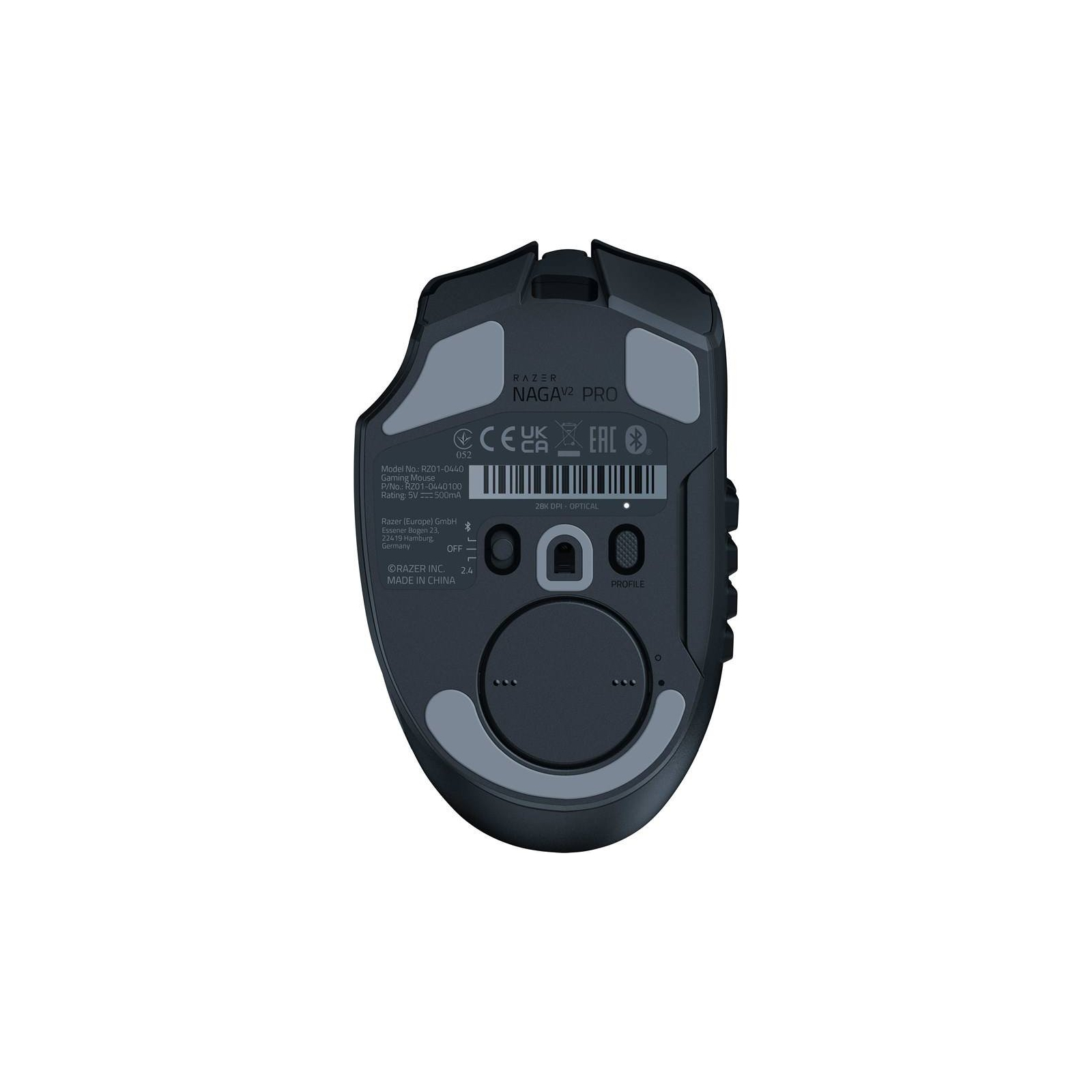 Мышка Razer Naga V2 PRO Black (RZ01-04400100-R3G1) изображение 9