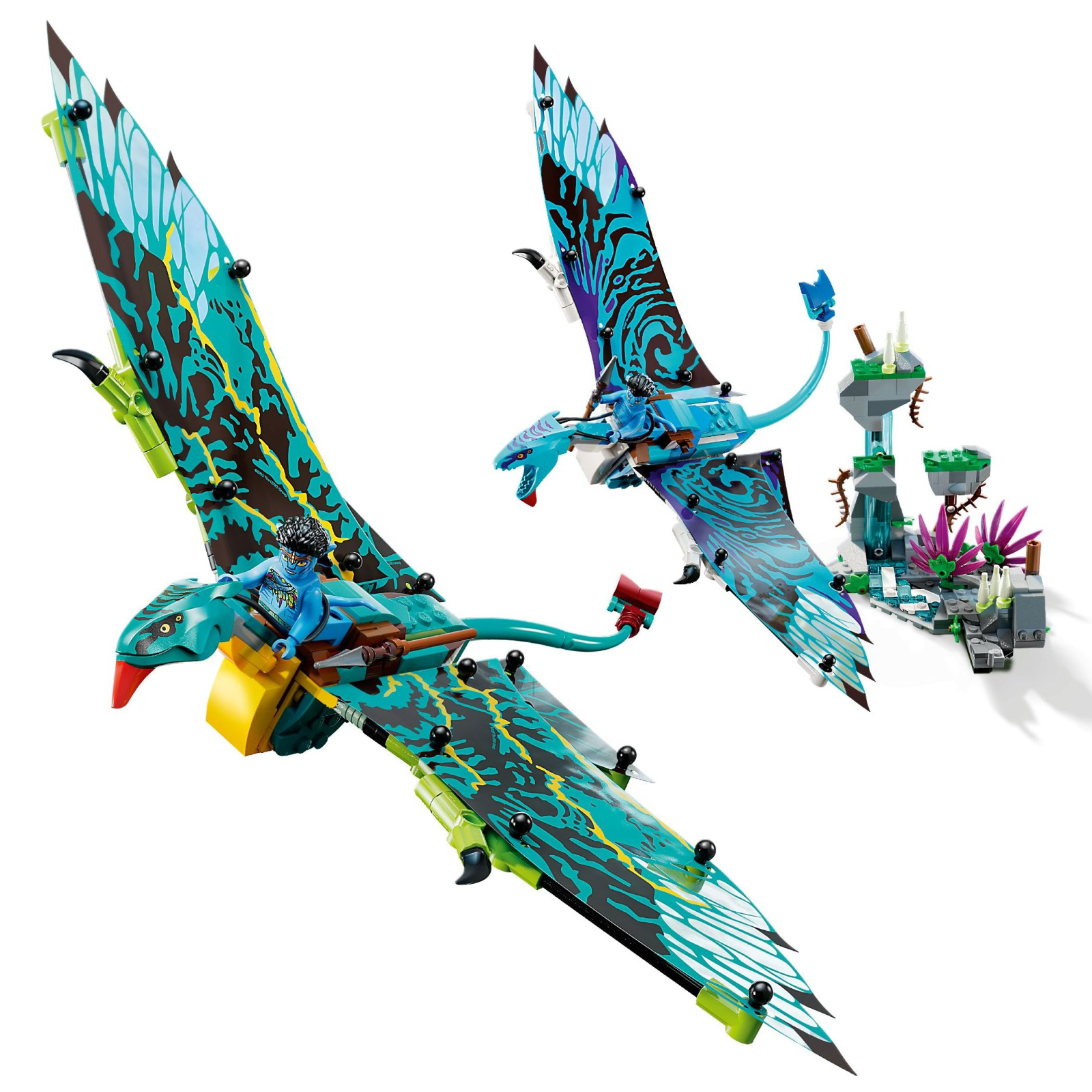 Конструктор LEGO Avatar Первый полет Джейка и Нейтири на Банши 572 деталей (75572) изображение 3