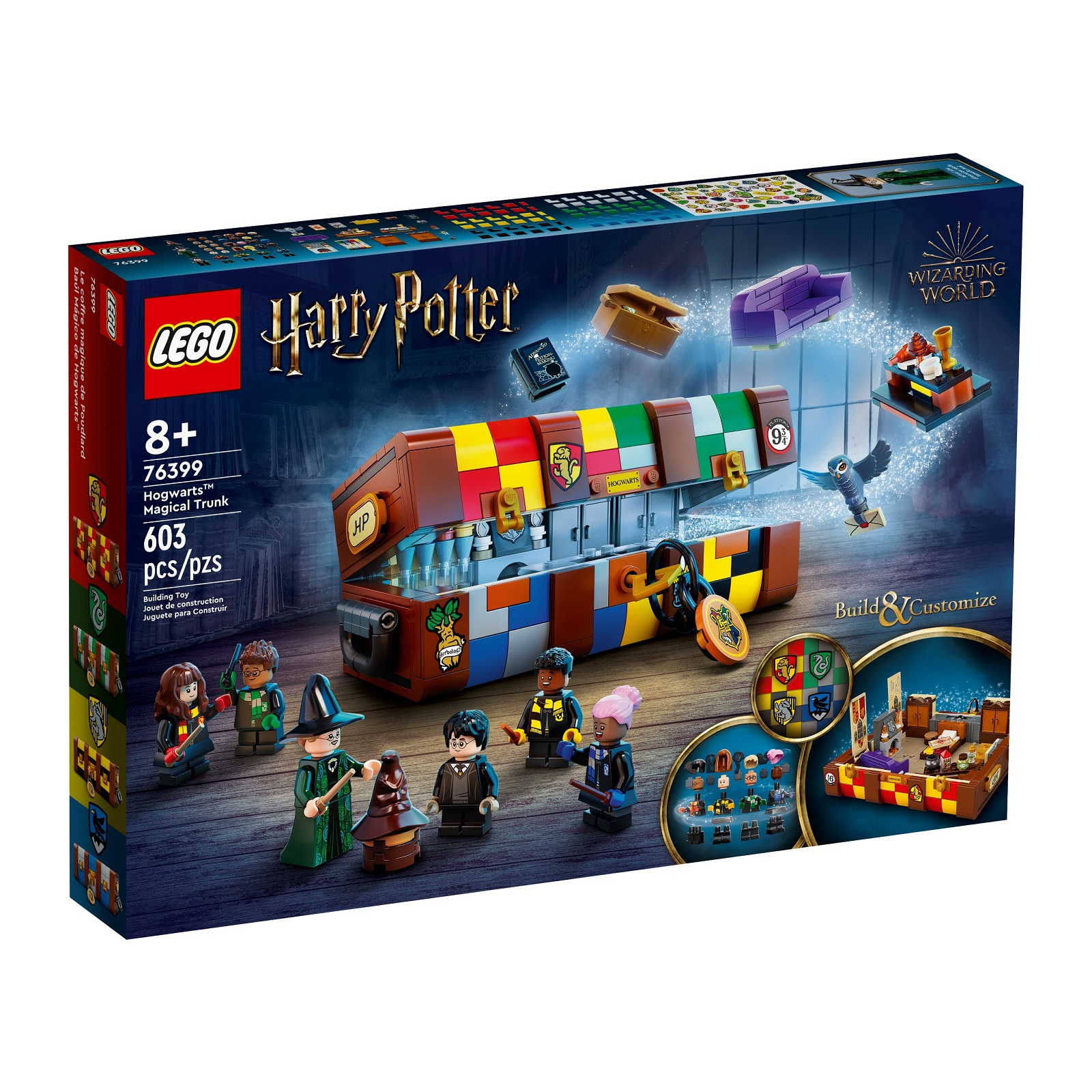Конструктор LEGO Harry Potter Очаровательный чемодан Хогвартса 603 детали (76399) изображение 10