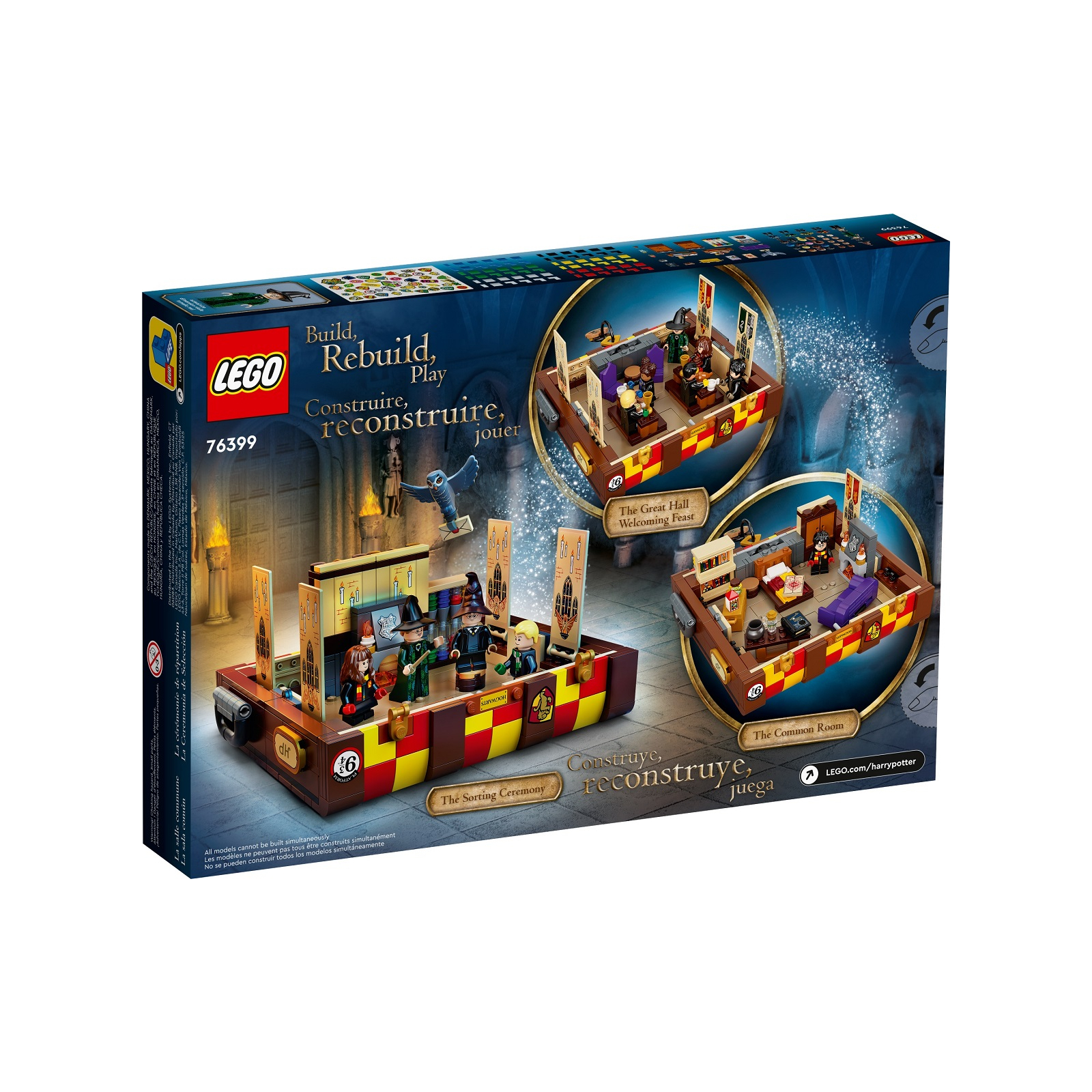 Конструктор LEGO Harry Potter Очаровательный чемодан Хогвартса 603 детали (76399) изображение 11