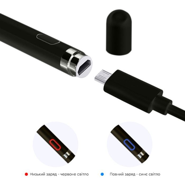 Стилус AirOn AirPen для емкостного дисплея Black (6126755803223) изображение 4
