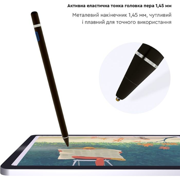 Стилус AirOn AirPen для емкостного дисплея Black (6126755803223) изображение 6