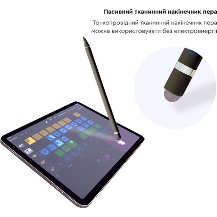 Стилус AirOn AirPen для емкостного дисплея Black (6126755803223) изображение 7