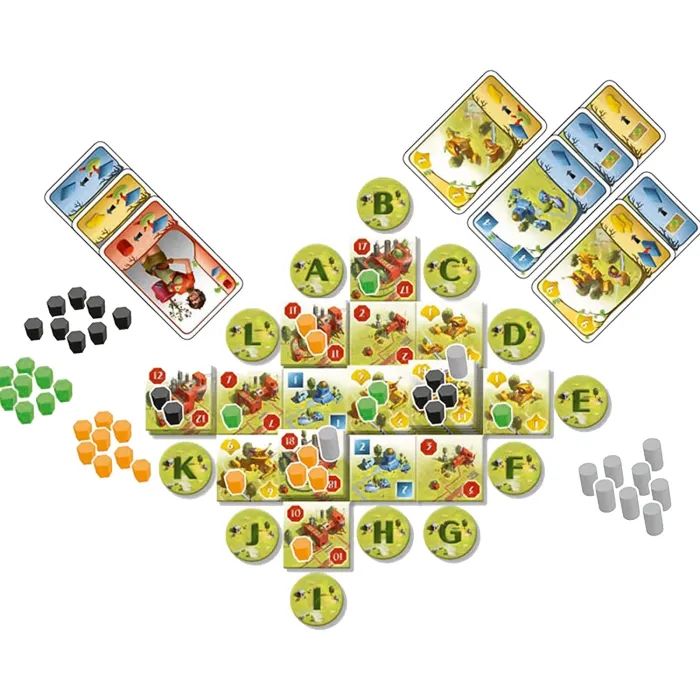 Настольная игра Pearl Games Ginkgopolis (Гинкгополис) англ. (3558380083214) изображение 2