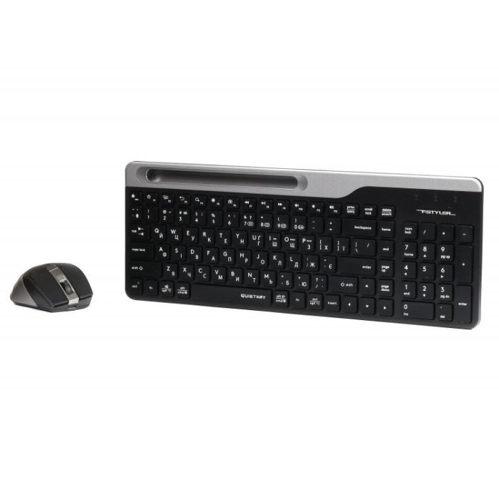 Комплект A4Tech FB2535C Wireless/Bluetooth Icy White (FB2535C Icy White) изображение 2