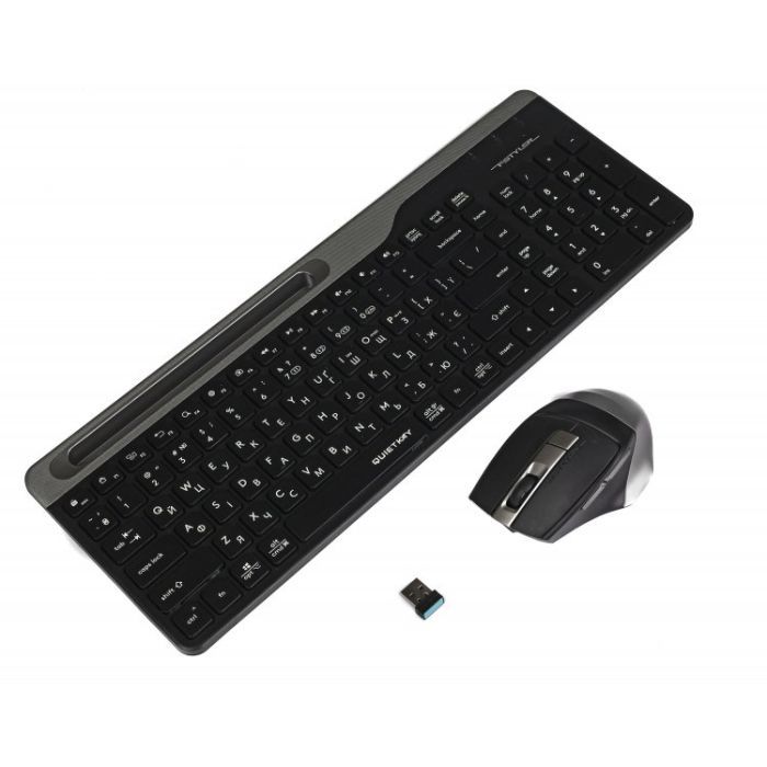Комплект A4Tech FB2535C Wireless/Bluetooth Icy White (FB2535C Icy White) изображение 4