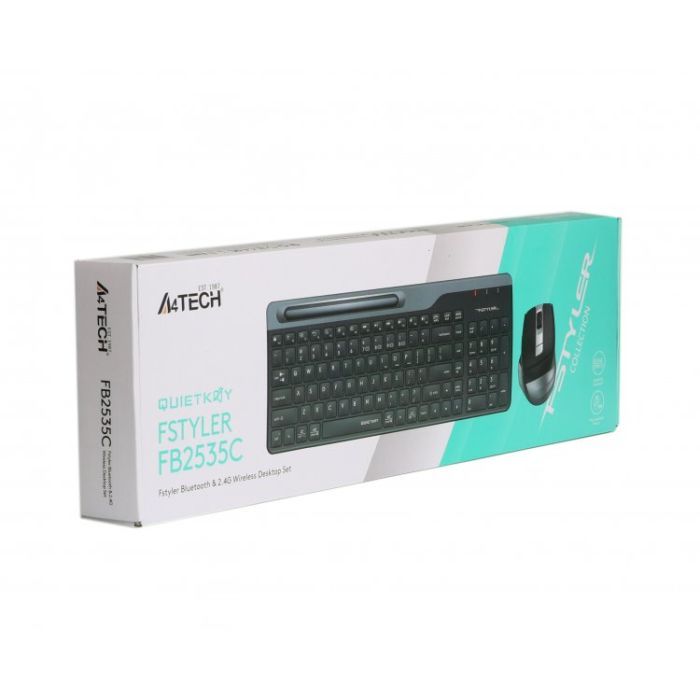 Комплект A4Tech FB2535C Wireless/Bluetooth Icy White (FB2535C Icy White) изображение 8